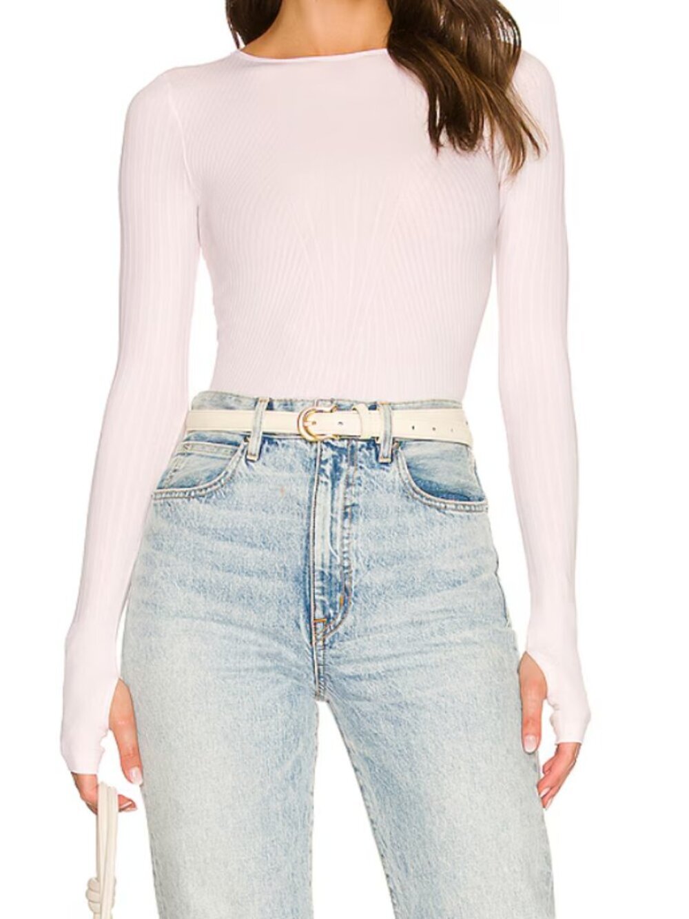Free People Seams to Me Seamless Bodysuit : XS/S